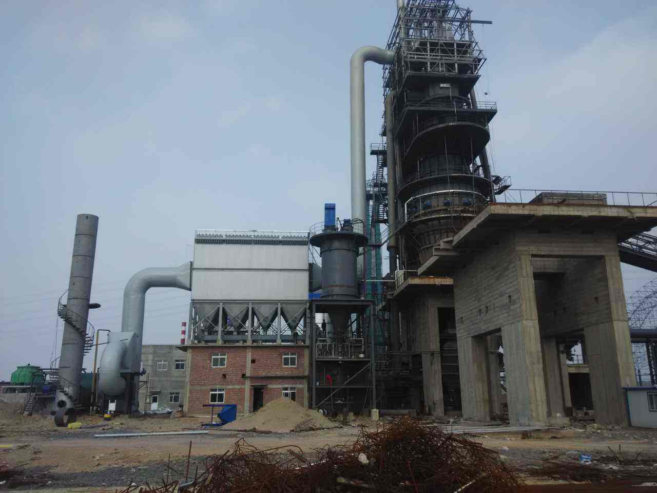 山西陽泉龍陽鈣業(yè)石灰窯布袋除塵器+煙氣脫硫安裝調(diào)試 山西陽泉龍陽鈣業(yè)石灰窯布袋除塵器+煙氣脫硫安裝調(diào)試