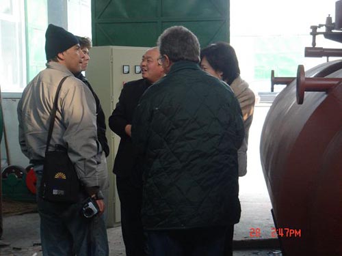 2017年12月底老撾客商來廠參觀考察 2017年12月底老撾客商來廠參觀考察