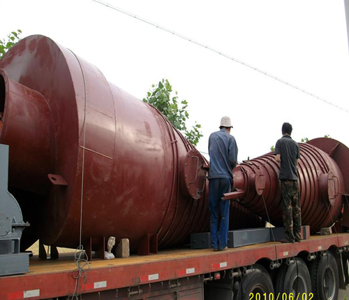 濟南化肥廠復合肥生產線用高效旋風除塵器已發貨 濟南化肥廠復合肥生產線用高效旋風除塵器已發貨